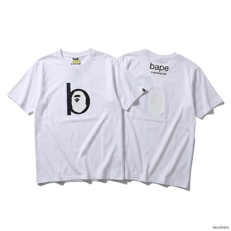 Bape Ape Head Simple White T-shirt