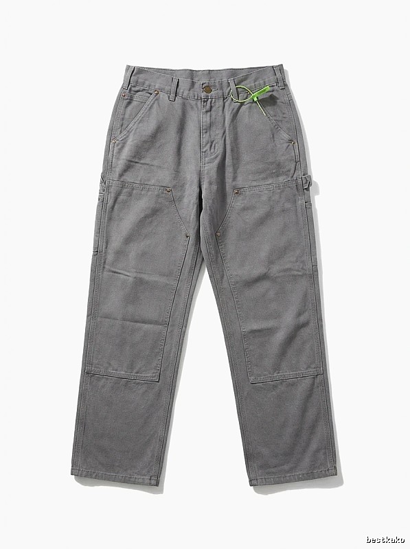 Carhartt workwear style cement gray long pants