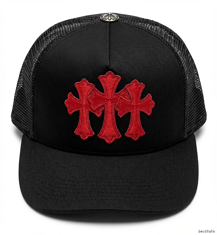 Chrome Hearts Cross Cool Black Hat