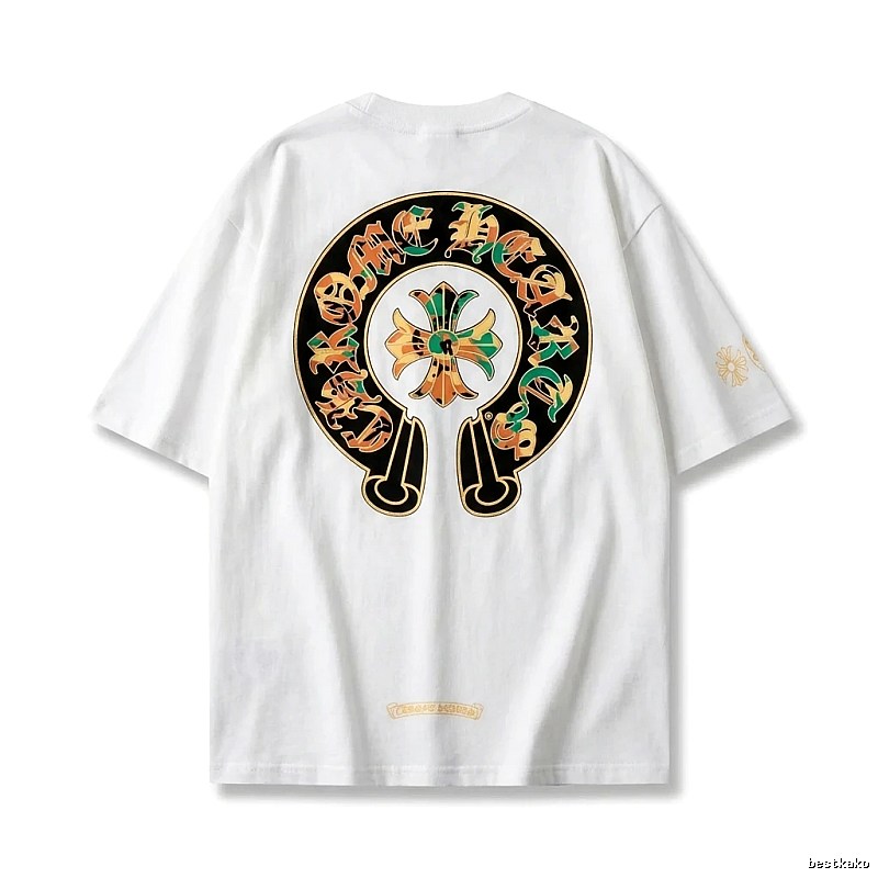Chrome Hearts Retro Style White T-shirt
