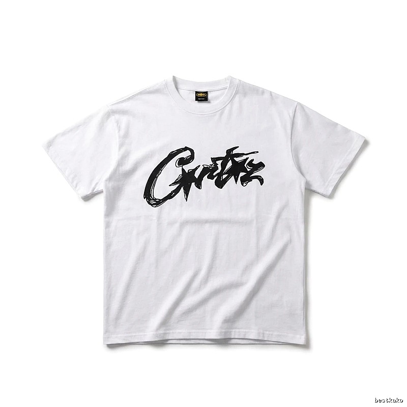 Corteiz Graffiti Style White T-shirt