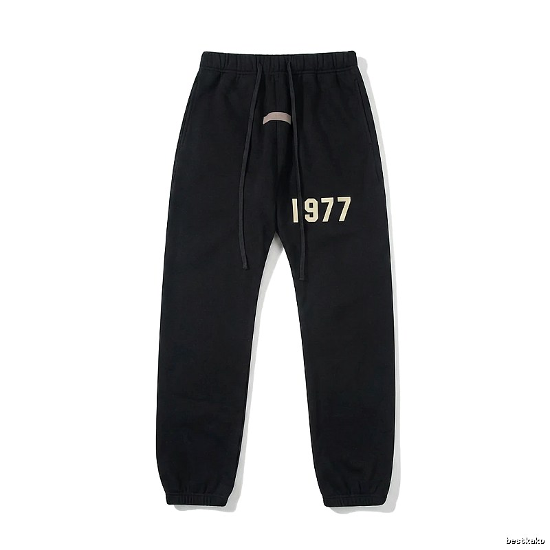ESSENTIALS 1977 Wind Black Sweatpants