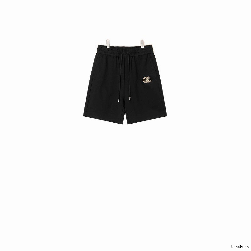 LV casual style black shorts