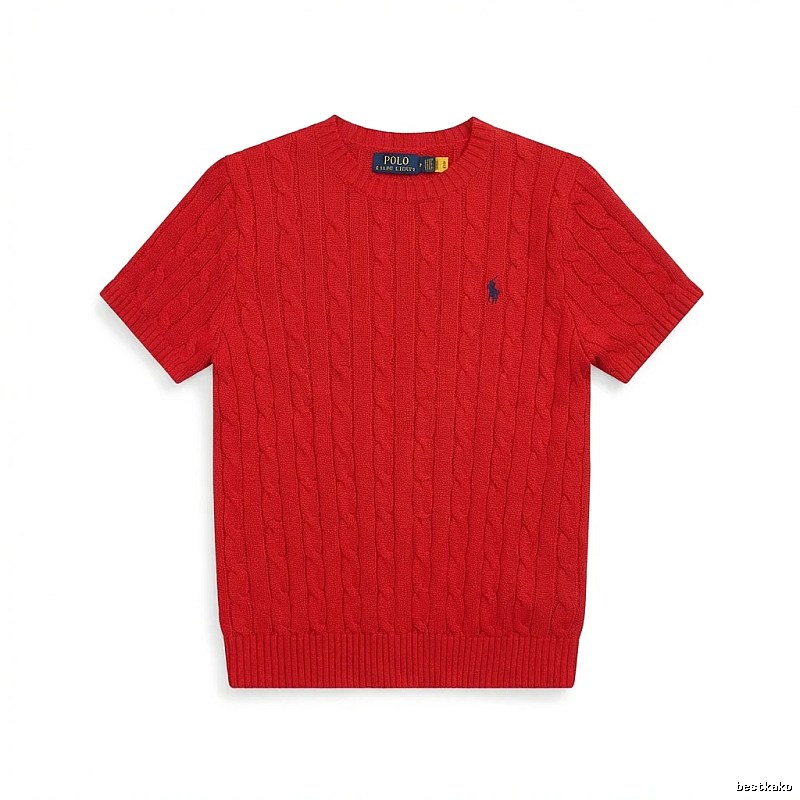 Ralph Lauren Polo Series Red Knitwear