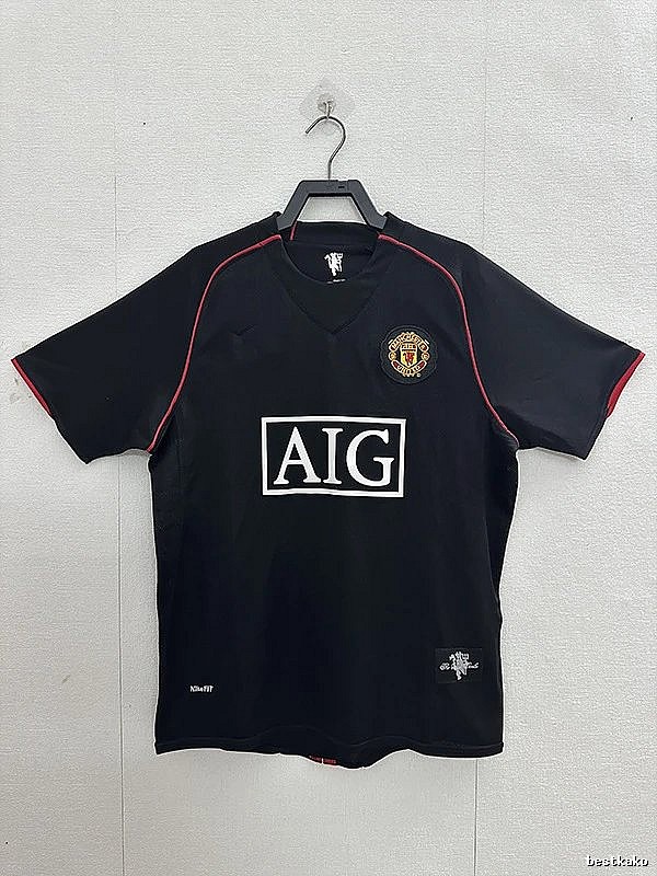 Real Madrid Monogram Retro Teka soccer jersey White Retro Football for Layered Styling