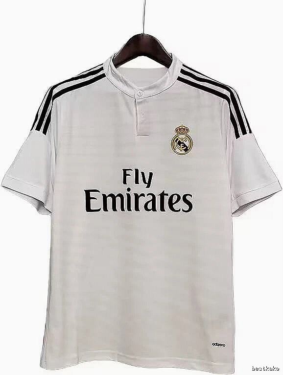 Real Madrid Sport Retro Teka soccer jersey White Retro Football for Collection Drops