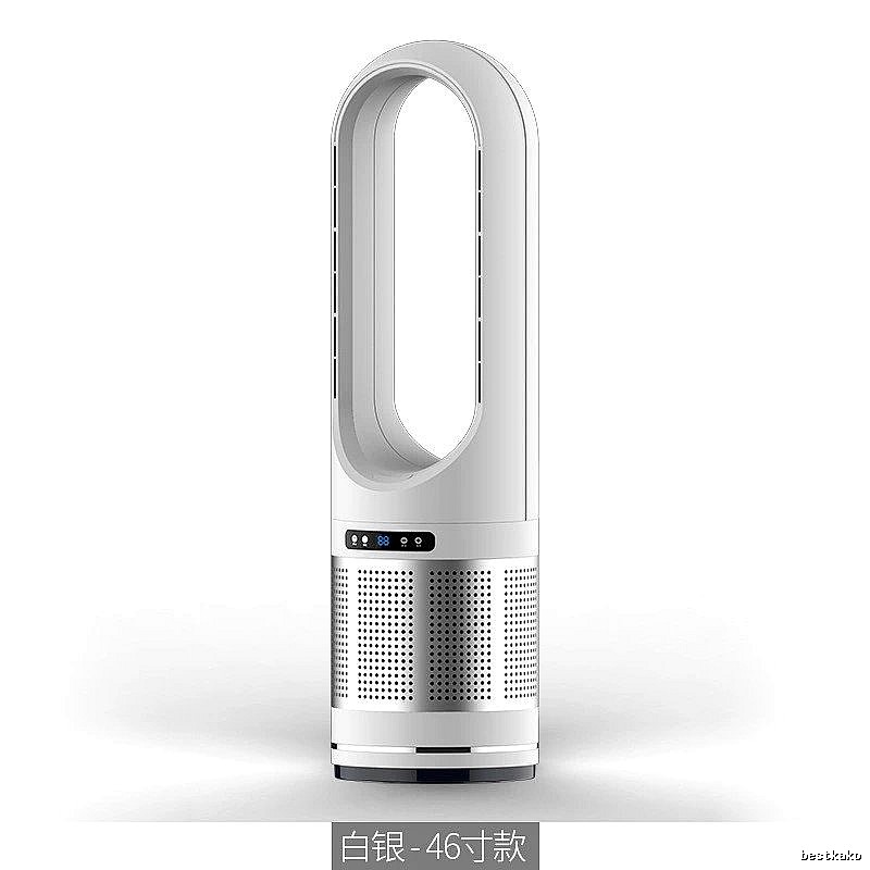 46-inch Quiet Bladeless Tower Fan