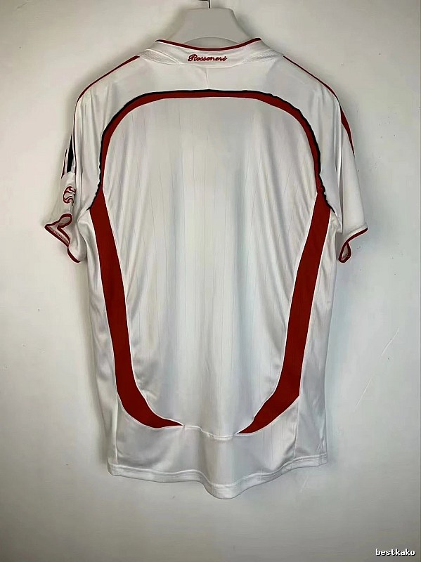 AC Milan Travel Kaka #22 soccer jersey White AC Milan with Modern Look