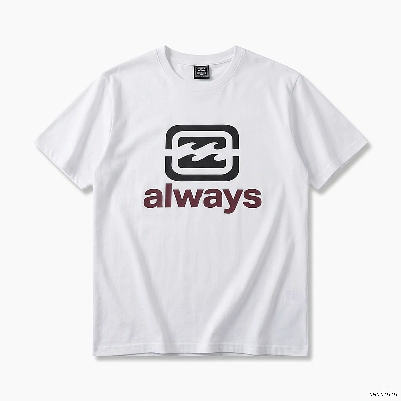 ADWYSD minimalist style white T-shirt