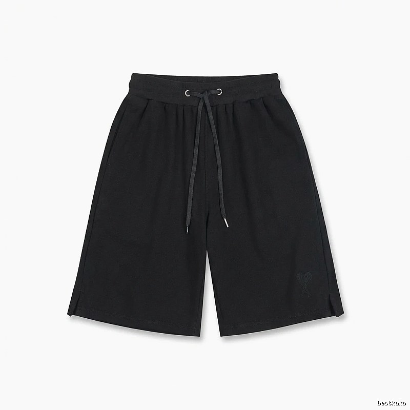 AMI casual style black shorts