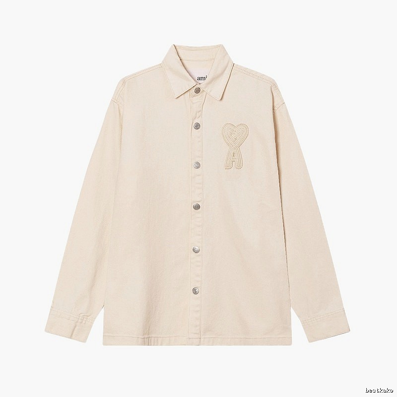 AMI Embroidered Love Style Shirt