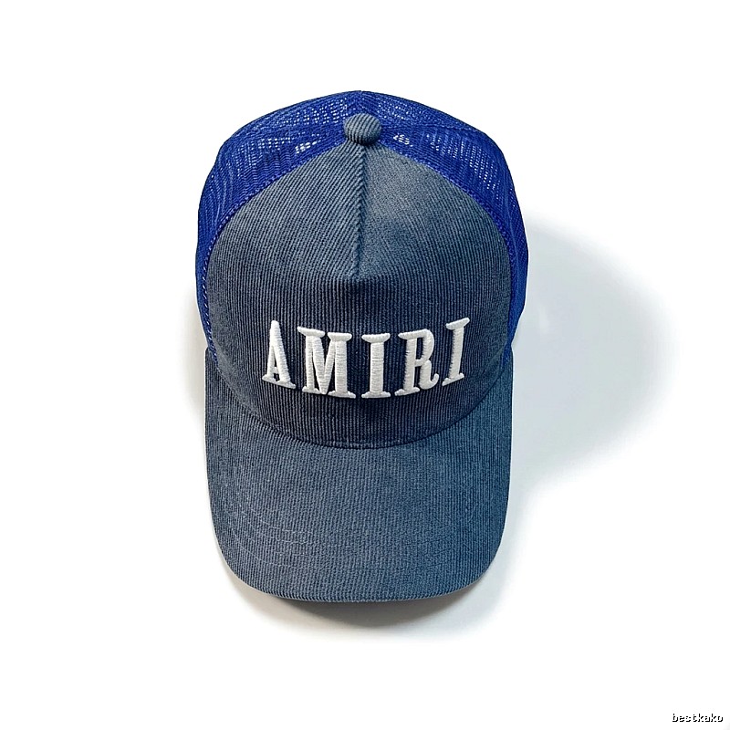 AMIRI Denim Blue Mesh Hat