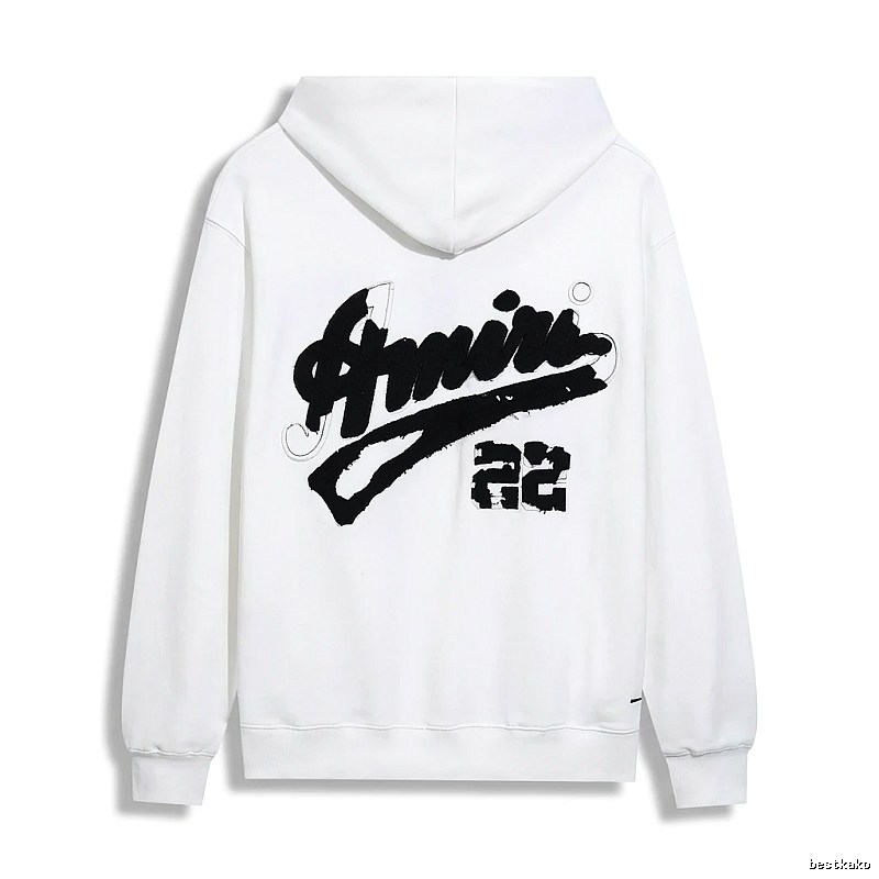 AMIRI Graffiti Style White Sweatshirt