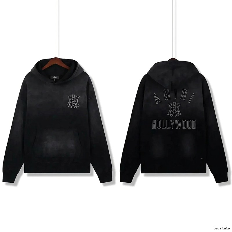 AMIRI Hollywood Collection Dark Style Hoodie