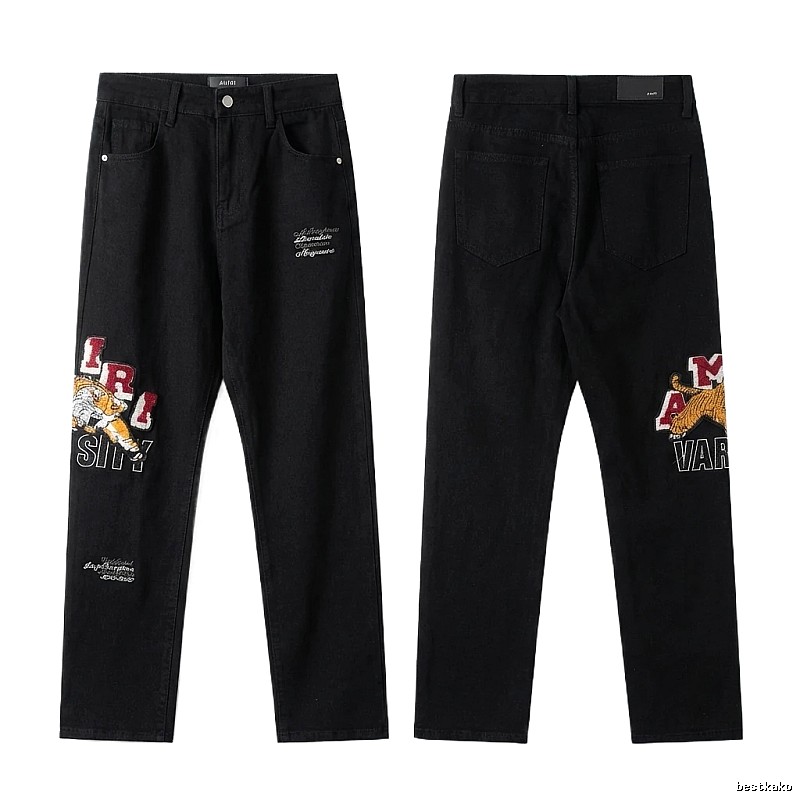 AMIRI retro - style black jeans