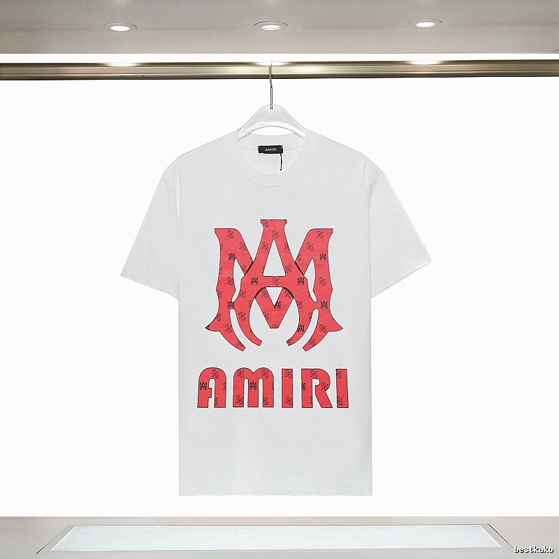 Amiri Weekend Graphic T-shirt White Blue Amiri for Weekend Wear