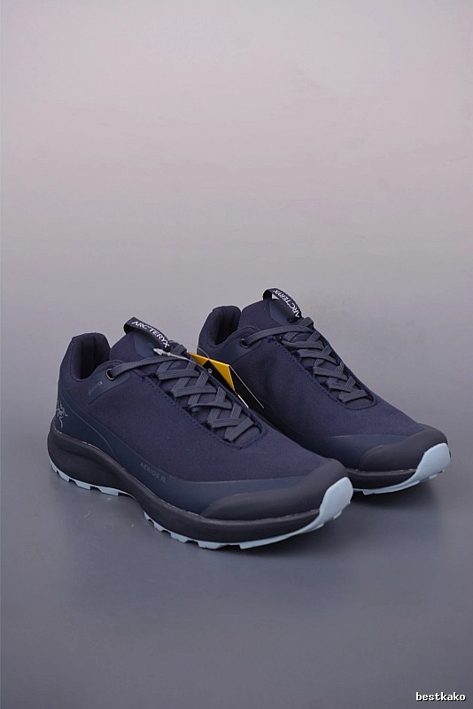 Arc'teryx Navy Blue Trail Sneakers and Treaded Trail Sole