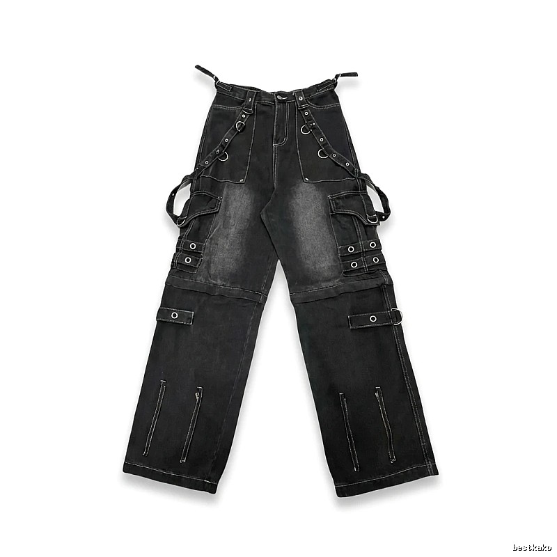 Balenciaga dark workwear style jeans