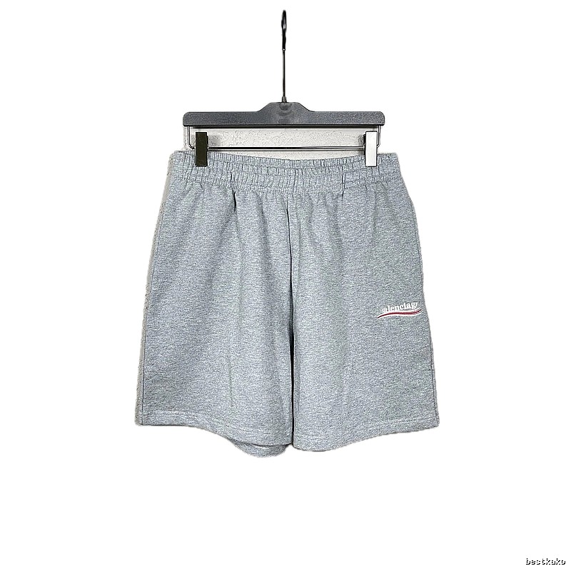 Balenciaga grey sports shorts