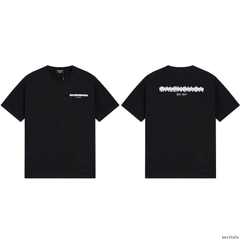 Balenciaga minimalist black T-shirt