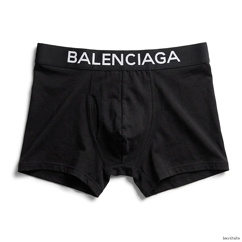 Balenciaga minimalist style black underwear
