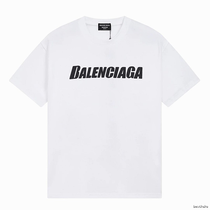 Balenciaga minimalist white T-shirt