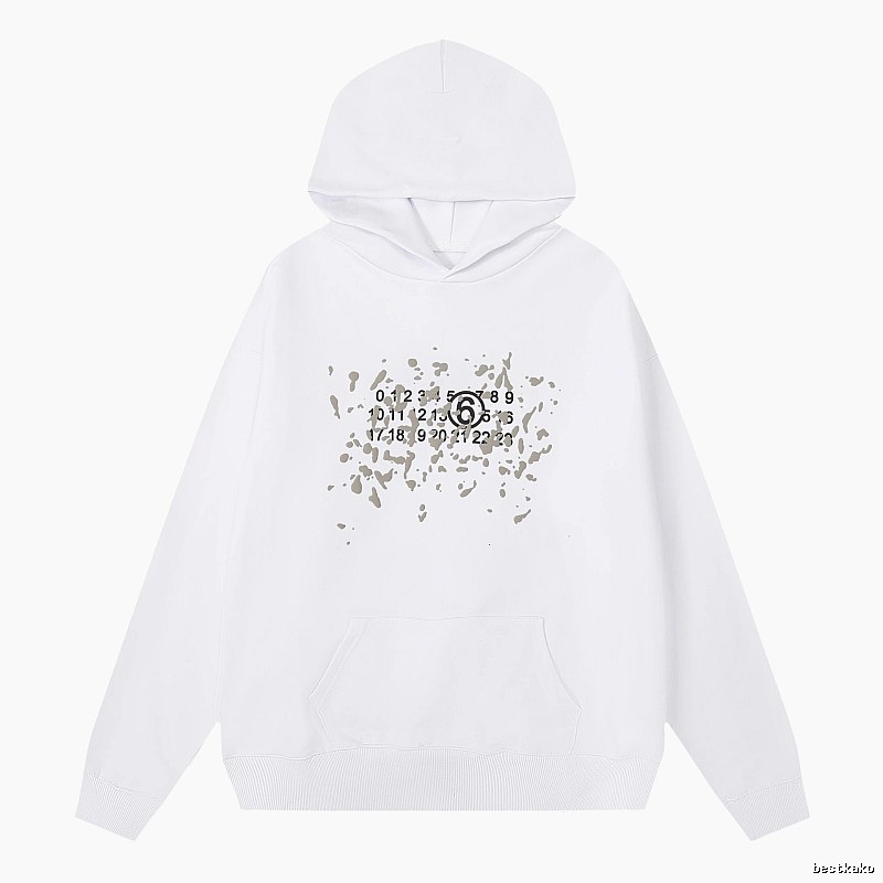 Balenciaga Patterned Logo hoodie Black Pullover Small with Polished Detail