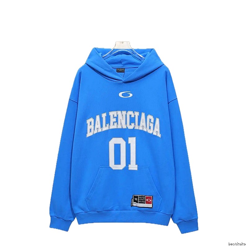 Balenciaga sporty blue sweatshirt