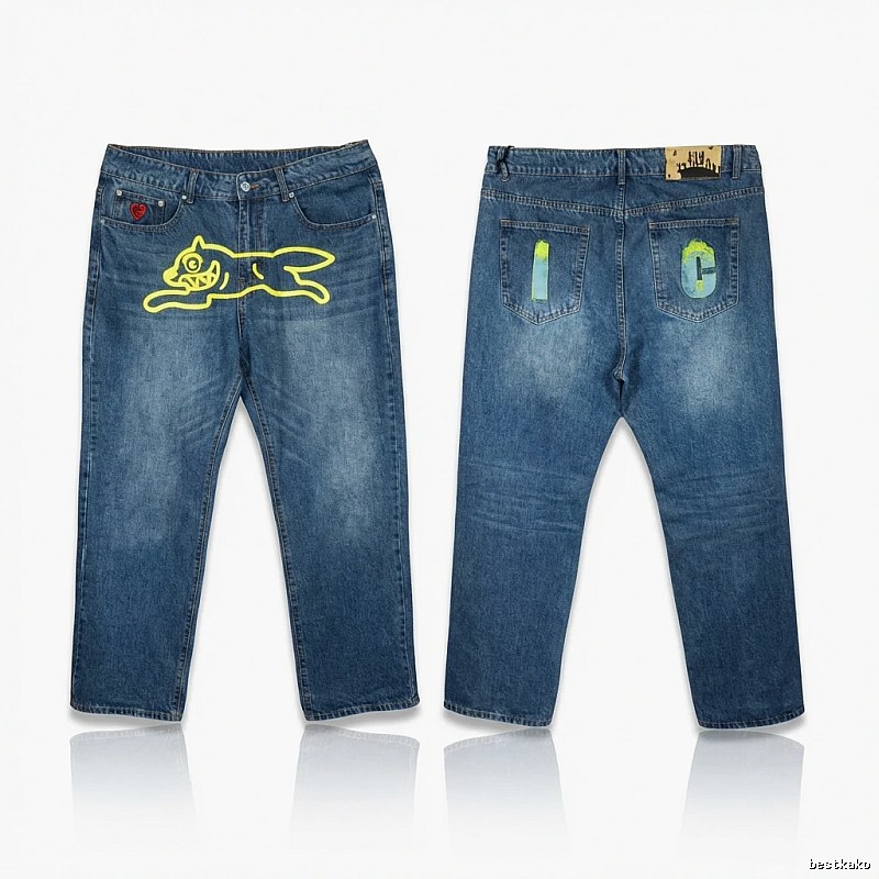 BBC graffiti-style jeans