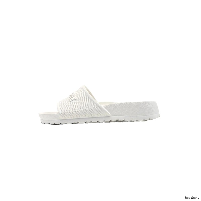 Birkenstock Minimalist Casual Style White Slide Sandals