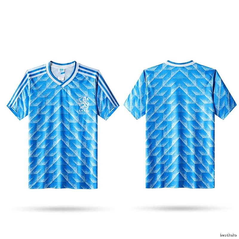 Brazil Resort Soccer jersey Blue Brazil Football with Premium Look