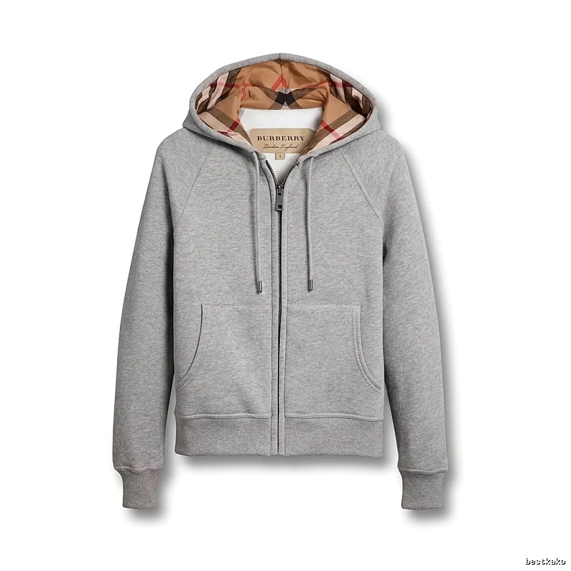 Burberry checkered retro grey sweatshirt