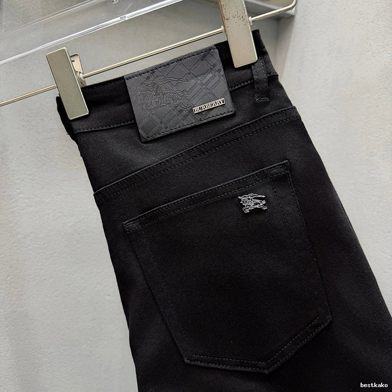 Burberry Logo Jeans - Tonal Knight Emblem And Branded Back Patch Style Edit