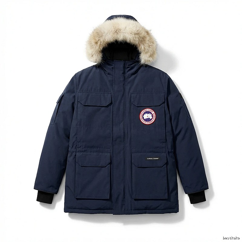 Canada Goose Expedition Parka in Navy Blue