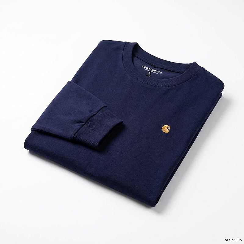 Carhartt Classic Simple Dark Blue Sweatshirt