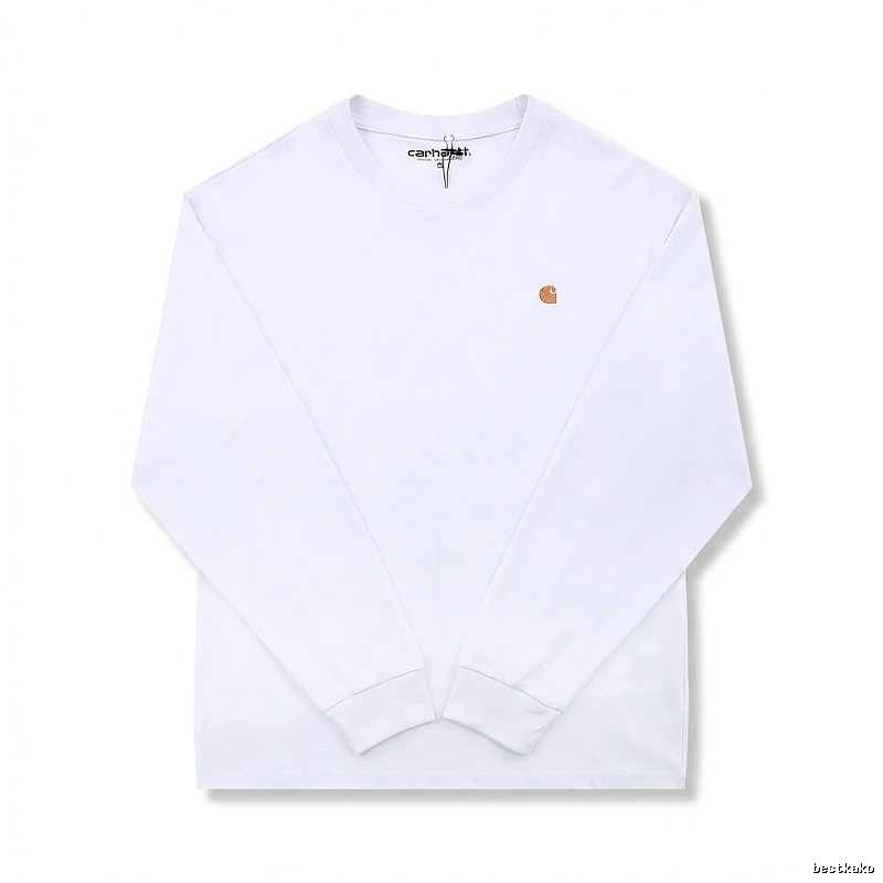 Carhartt classic simple style white sweatshirt