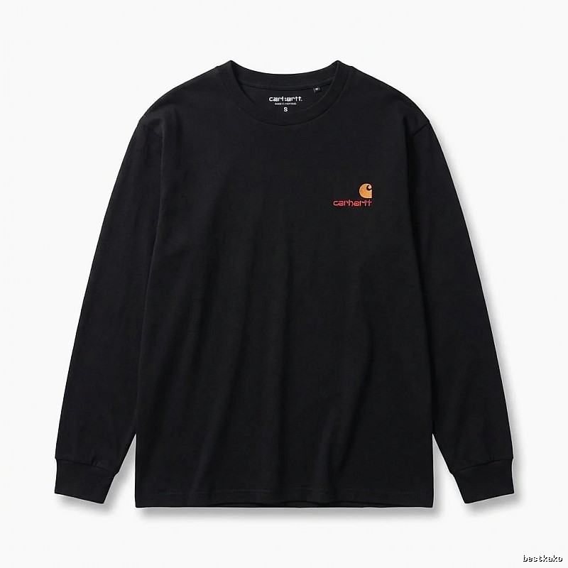 Carhartt simple style black sweatshirt