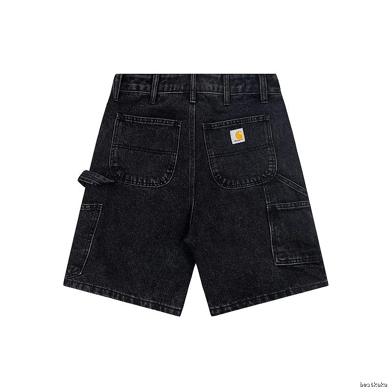 Carhartt workwear style black shorts