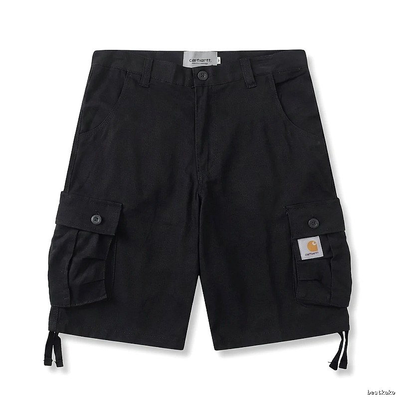 Carhartt workwear style black shorts