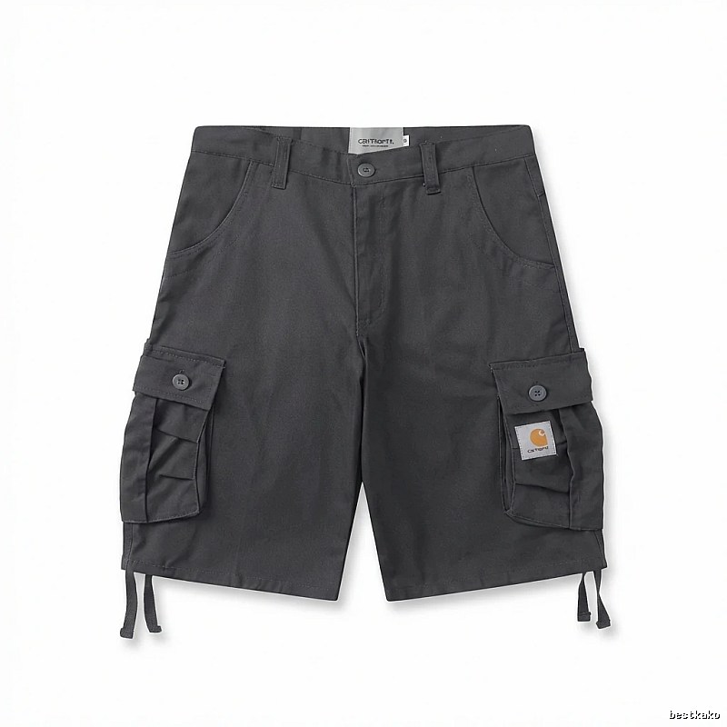 Carhartt workwear style dark grey shorts