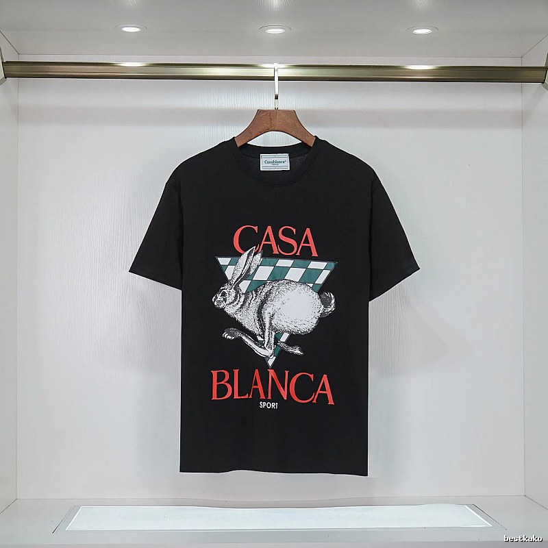 Casablanca sporty black T-shirt