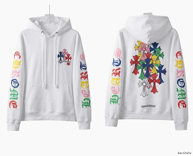 Chrome Hearts Colored Cross Hoodie