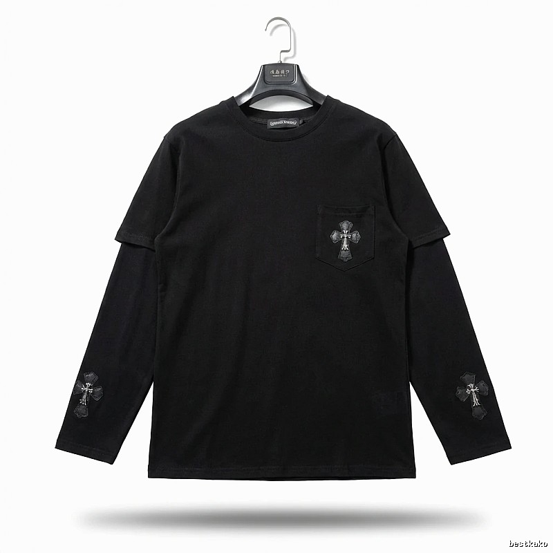 Chrome Hearts Cross Dark Style Top