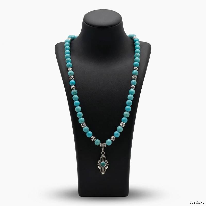 Chrome Hearts Turquoise Vintage Necklace