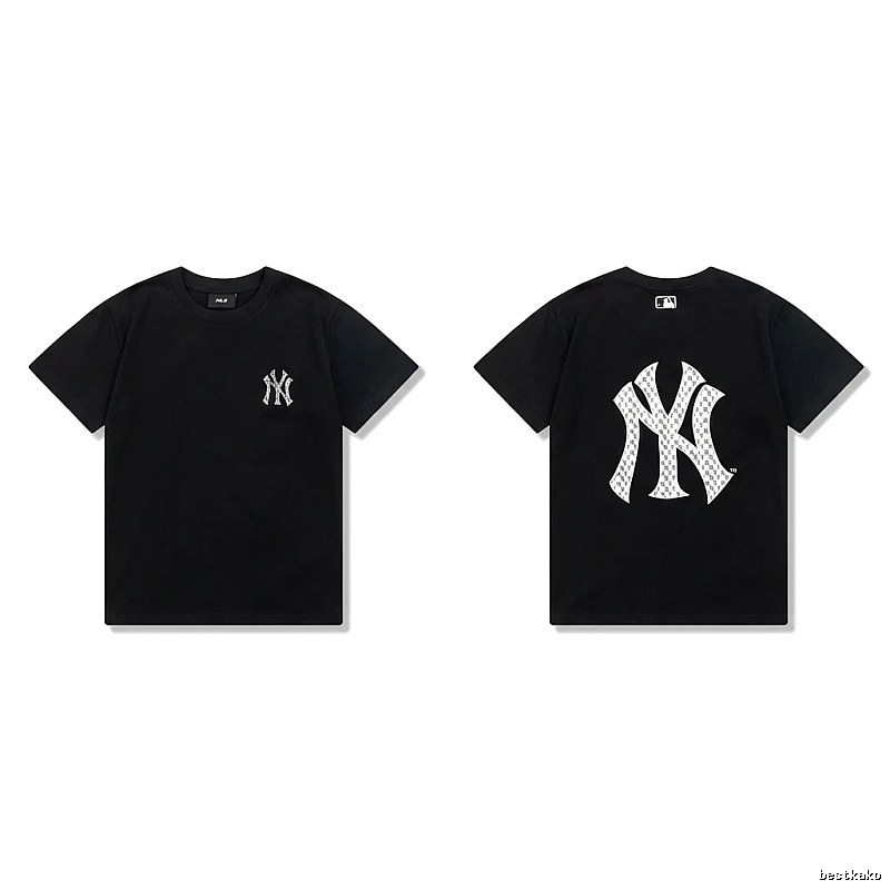 Classic black T-shirt of MLB