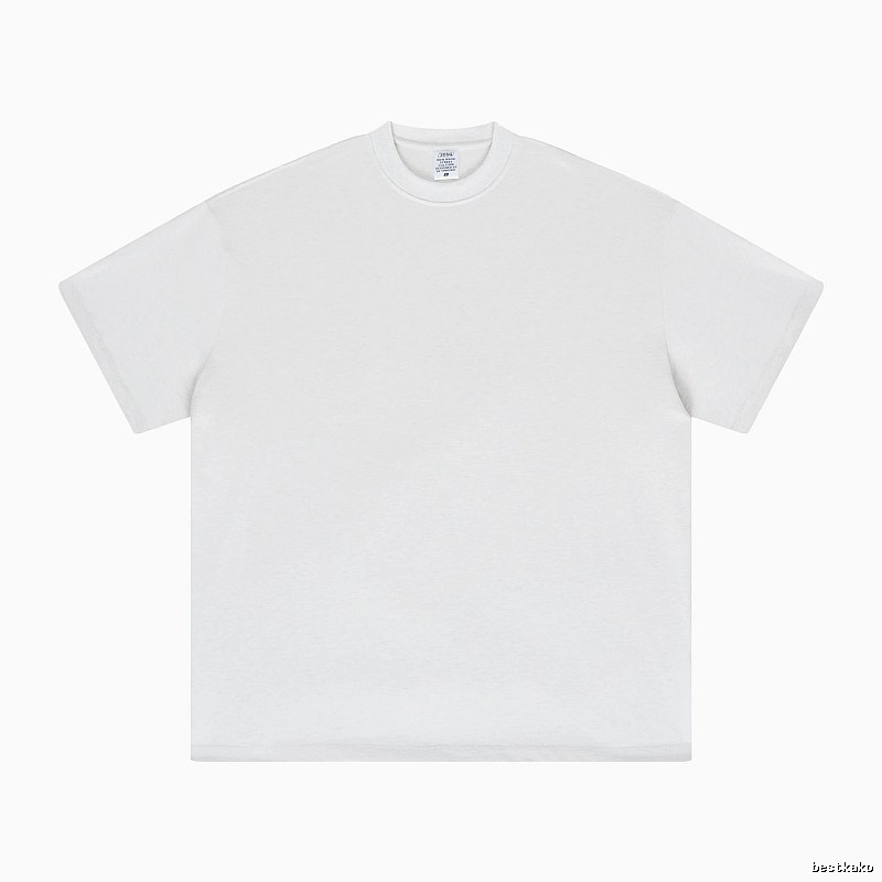 Classic Plain white T-shirt Minimal White Short for Daily Styling