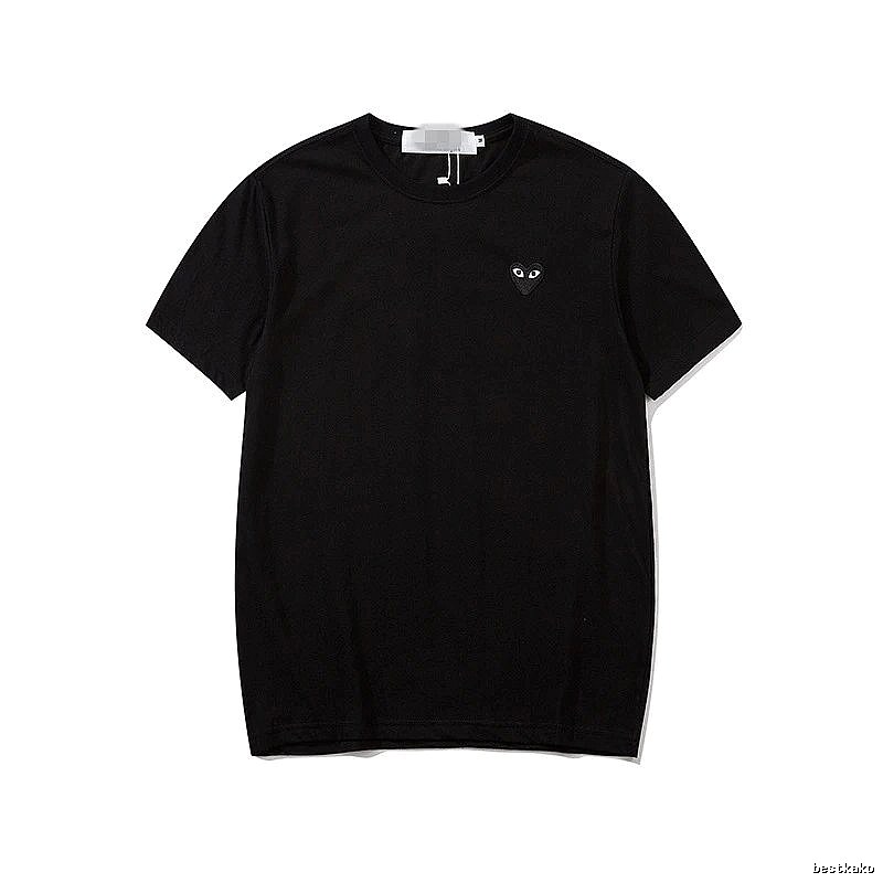 Comme des Garcons PLAY 2021-95 Black Style 2195 Heart Logo T-Shirt Everyday Rotation