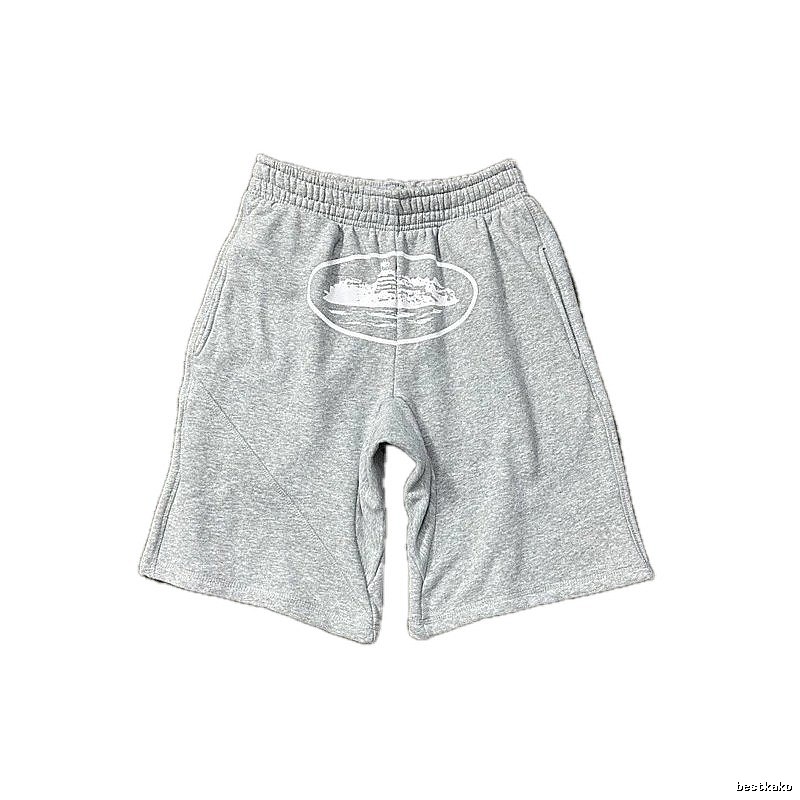 Corteiz grey trendy brand shorts