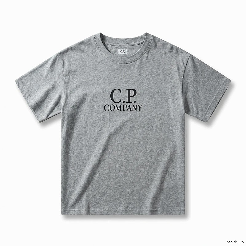 C.P. Simple Style Grey T-shirt