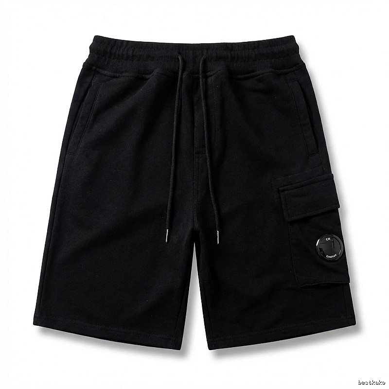 C.P. workwear style black shorts